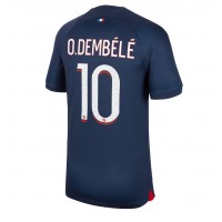 Stroje piłkarskie Paris Saint-Germain Ousmane Dembele #10 Koszulka Podstawowej 2023-24 Krótki Rękaw